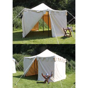 Herold-ridderelt, 4 x 4 m, 425 g/m², naturfarvet