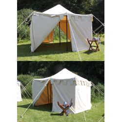 Herold-ridderelt, 4 x 4 m, 425 g/m², naturfarvet