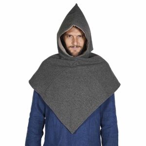Skjoldehamn Viking Gugel 100% uld med baltisk...