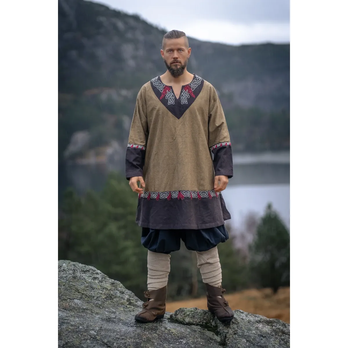 Vikingetunika osand Unisex "Freydis" XXL/XXXL