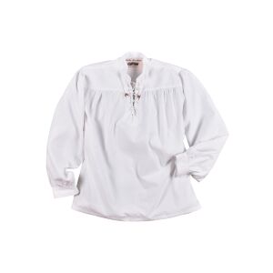 Middelalder-skjorte Ludwig, hvid, størrelse L, B-vare