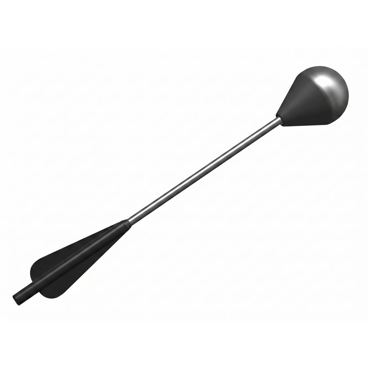 LARP armbrøstbolt sort skaft 43 cm IDV sikkerhedshove