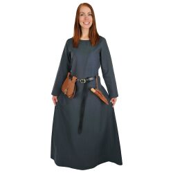 Klassisk middelalderkjole eller underkjole, blå »Amalie« XXXL, B-vare