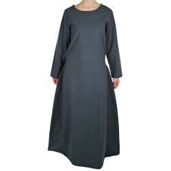 Klassisk middelalderkjole eller underkjole, blå »Amalie« XXXL, B-vare